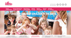Desktop Screenshot of bilbaoformacion.com
